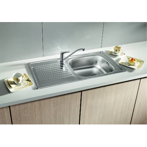 Promo Blanco Magnat Kitchen Sink 1 Bowl Asli Jerman 
