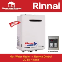 Rinnai REU-VR1620WG-IND Water Heater Gas 20 ltr per menit