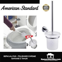 American Standard NEW Toilet Brush sikat kloset polished chrome premium