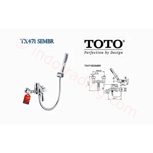 Shower Mixer  Tx471sembr By Toto