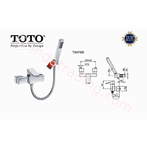 Shower Mixer  Tx474si By Toto