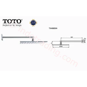 Shower In Wall Toto Tx488sin
