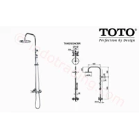 Shower Set Toto Tx492 Sgncrb
