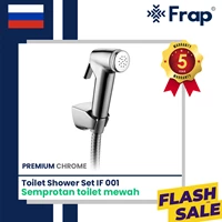Frap Toilet Shower Set semprotan toilet IF 001 warna Chrome mewah