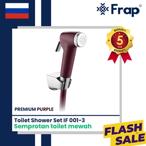 Frap Toilet Shower Set semprotan toilet IF 001-3 warna Purple mewah