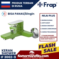 FRAP Keran Shower Mixer PANAS DINGIN IF 3002-9 GREEN garansi 5 tahun