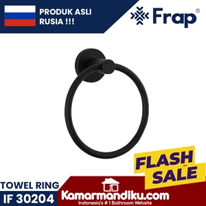 Frap towel ring towel hanger IF 30204 Black premium anti-rust