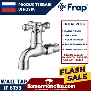 Kran Kamar Mandi Frap keran tembok short wall tap IF 6133