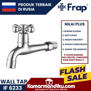 Frap long wall tap faucet wall IF 6233   5 Year warranty 