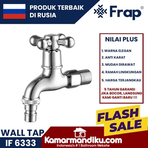 Frap tap water short wall tap wall IF 6333 5 year warranty