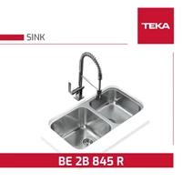 Teka Kitchen sink BE 2B 845 R Undermount 2 Lubang Bak Cuci Piring