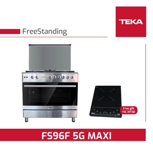 Teka Freestanding Cooker FS96F 5G MAXI Oven Free FIC31T30 Kompor gas tanam Freestanding