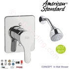 American Standard Concept In Wall Shower 1