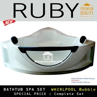 Corner Bathtub Ruby Spa Castelli 150 Cm Acrylic Body Only
