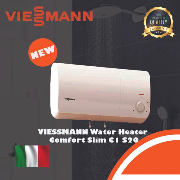 Water Heater Listrik 20 Liter Viessmann Vitowell Comfort Slim C1 S20