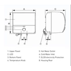 Viessmann Water Heater lISTRIK  Vitowell C1 R15 garansi 7 thn 15L 2