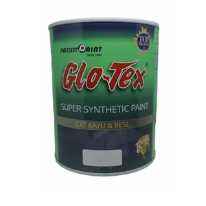 Cat Kayu Glo-Tex Supper Synthetic 1 L / 1000 gr