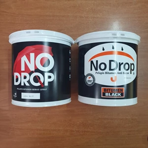 Anti-Leaking Paint No Drop Bitumen Black Packaging 4 / 20 Kg