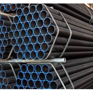 Pipa Hitam Konduktif Seamless Ukuran 10 Inch Panjang 6 m