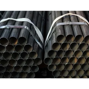 Pipa Hitam Konduktif Seamless Ukuran 10 Inch Panjang 6 m