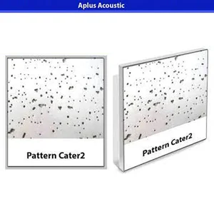 Gypsum Apluss Acoustic CATER2 Ukuran 15 x 600 x 600 mm