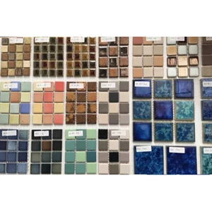 Ceramic Mosaic Assorted Colors Size 60 x 60 cm