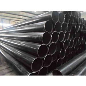 Pipa Hitam Konduktif Seamless Ukuran 14 Inch Panjang 6 m
