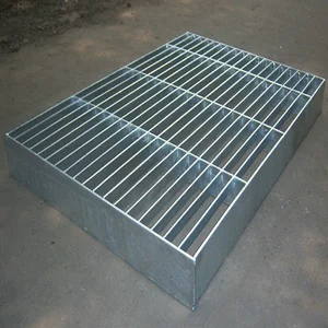 Besi Baja Plain Steel Grating Ukuran 1 Inci
