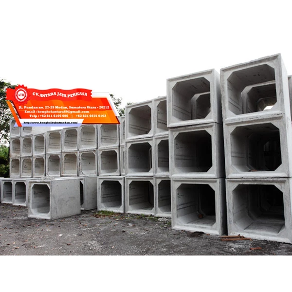 Jasa Pembuatan Struktur Box Culvert Beton Murah di Medan By CV. Antara Jaya Perkasa / Bengkel Bubut Antara