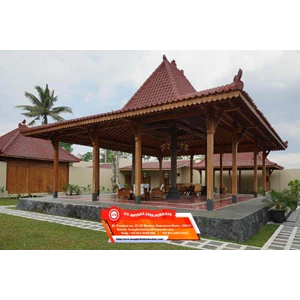 Jasa Konstruksi Rumah Joglo Indah di Medan By CV. Antara Jaya Perkasa / Bengkel Bubut Antara