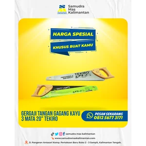 gergaji tangan kayu tekiro gagang kayu 