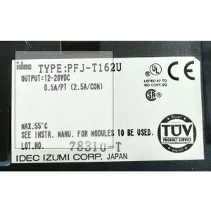 IDEC transistor output unit. FA-1J series. PFJ-T162U