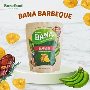 Keripik Pisang Bana Healthy Banana Chips Bbq 50G