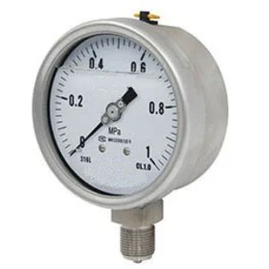 Alat Ukur Tekanan Gas (Pressure Gauge Full Stainless)