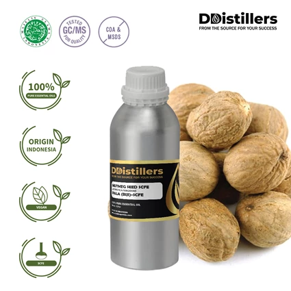 Dari Nutmeg Seed SCFE Essential Oil 100% Pure 0