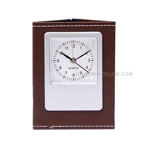 HOURS SPRING TRIANGLE BROWN LEATHER 