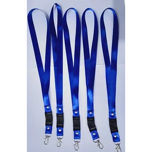 TERBARU ID CARD POLOS WARNA BIRU TUA 