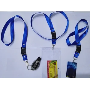 TERBARU ID CARD POLOS WARNA BIRU TUA 