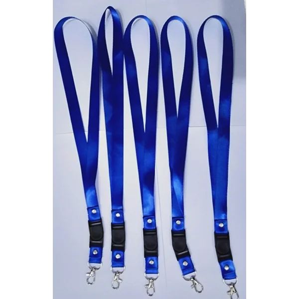 TERBARU ID CARD POLOS WARNA BIRU TUA 