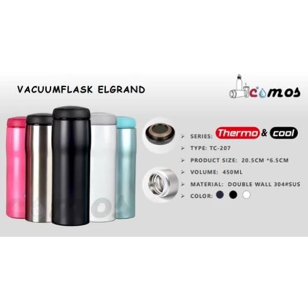 Vacuum Flask Elgrand Ukuran 20.5 x 6.5 CM