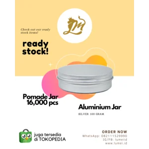 Aluminium Jar Botol Kosmetik