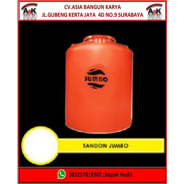  Tangki Air / Tandon Air Plastik Jumbo