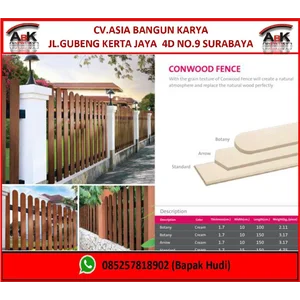 Conwood Fence 4" Pagar 