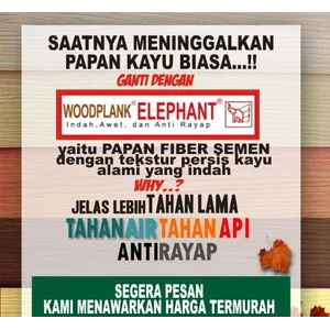 Fiber Concrete Woodplank Penganti Kayu