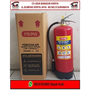 APAR Pemadam Api PRIMA ABC DRY CHEMICAL 6KG