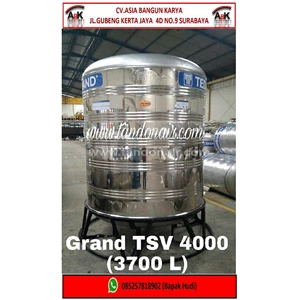 Tangki Air / Tandon Air Grand Stainless Steel 3700L
