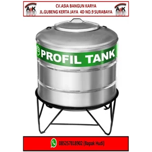 Tangki Air / Tandon Air Profil Tank Stainless Steel 380L