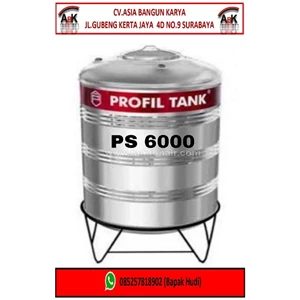 Tangki Air / Tandon Air Profil Tank Stainless Steel 6000L