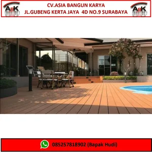 Decking WPC Lantai Outdoor KA 150 S25 Kayu Asri