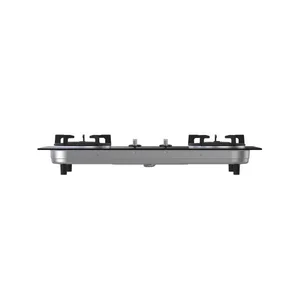 Kompor Gas Tanam Hock 2 Tungku Optima Crystal HB-220 OC